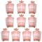 Big Dot of Happiness Rose Gold Grad - Table Decorations - Graduation Party Fold and Flare Centerpieces - 10 Count